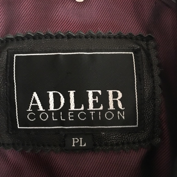 Black Lamb Skin Leather Jacket - Picture 7 of 8